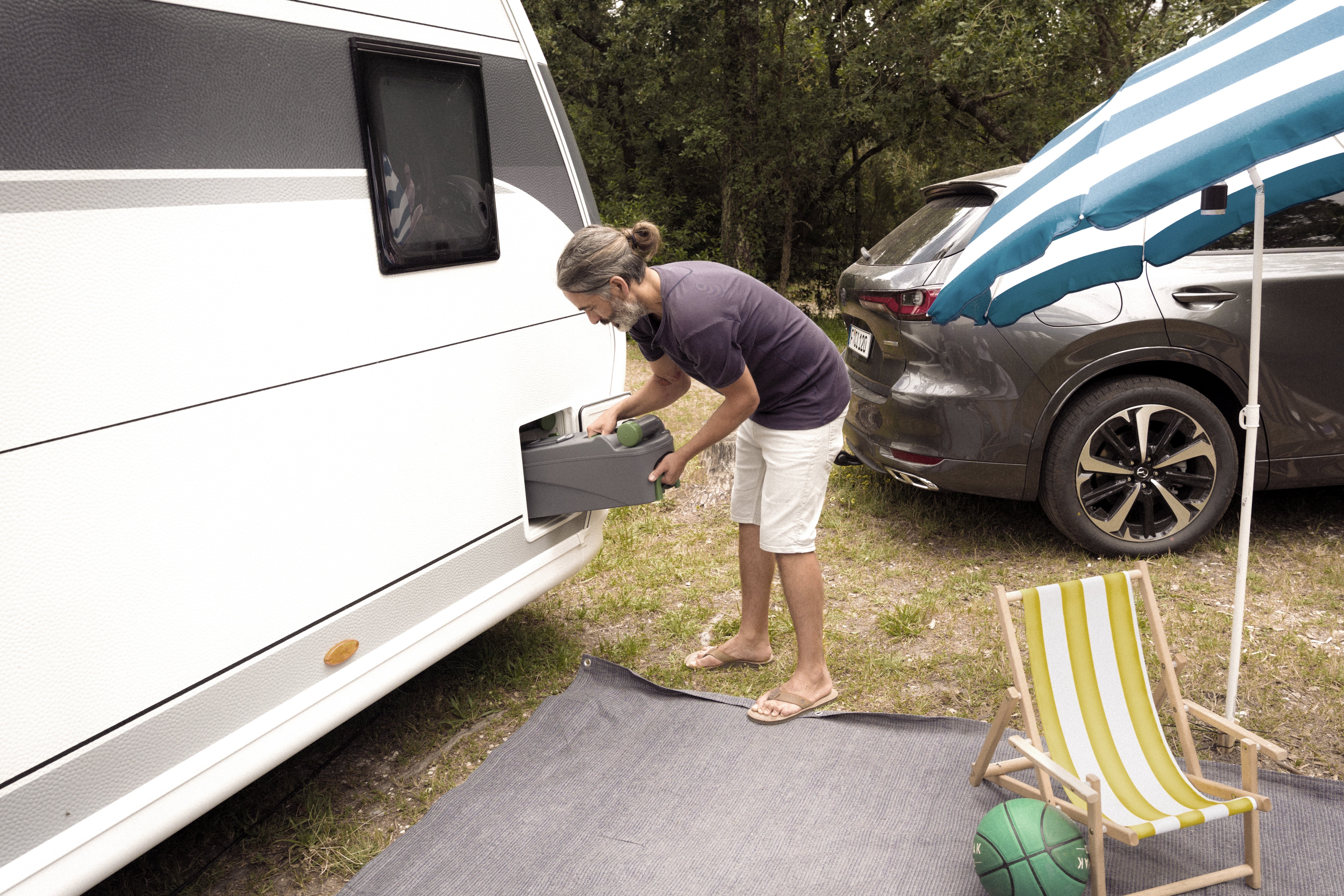 Bordtoilette/WC im Wohnmobil